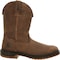 Rocky Western Boot, 8 M, Leather, 10 in H, Dark Brown RKW0346 - alternate 6